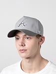 Бейсболка 47 BRAND арт. BCPTN-MDTTC01GWP-GY06 Atlanta Braves MLB (серый)